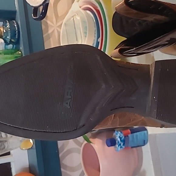 Men's Cool VentTek Western Boot Ariat Size 8 D Style Number Style 10031446 - Picture 8 of 13